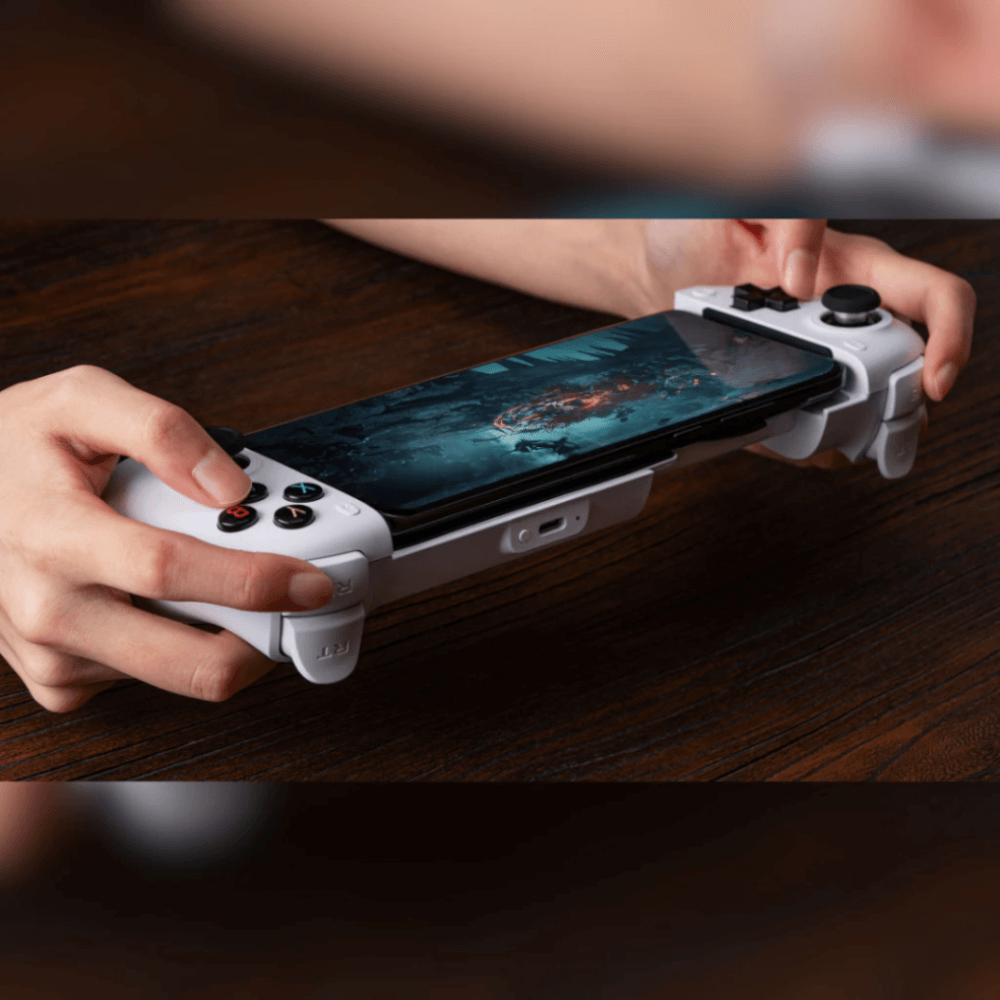 จอยเกมสำหรับสมาร์ทโฟน 8BITDO 80LB ULTIMATE MOBILE GAMING CONTROLLER สีขาว_5